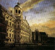 Jan van der Heyden, The City Hall in Amsterdam